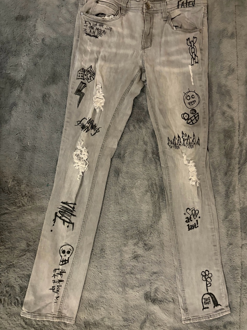 Rogue Gray Skinny Jeans